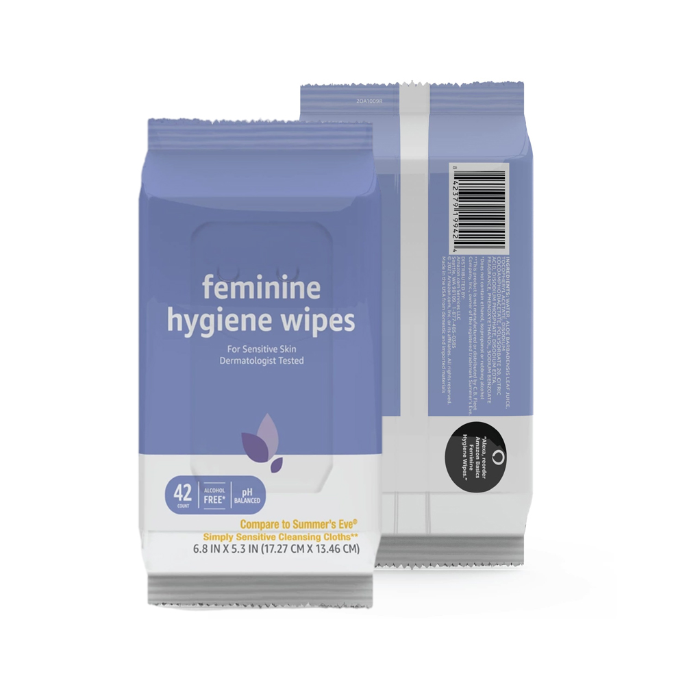 مناديل أنثوية feminine wipes