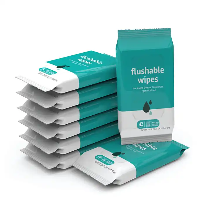 flushable wipes